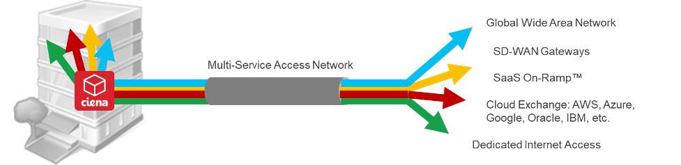 multi-service access diagram